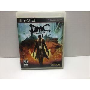 DmC Devil May Cry Sony PlayStation 3 PS3 Game Case Tested Used